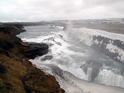 Gulfoss Iceland May 2000