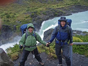 Martinmoressa rainy waterfall