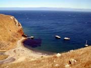 Channel Islands west Santa Cruz Harbor