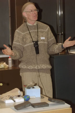 Paul Doherty and two balanced slab magnets 