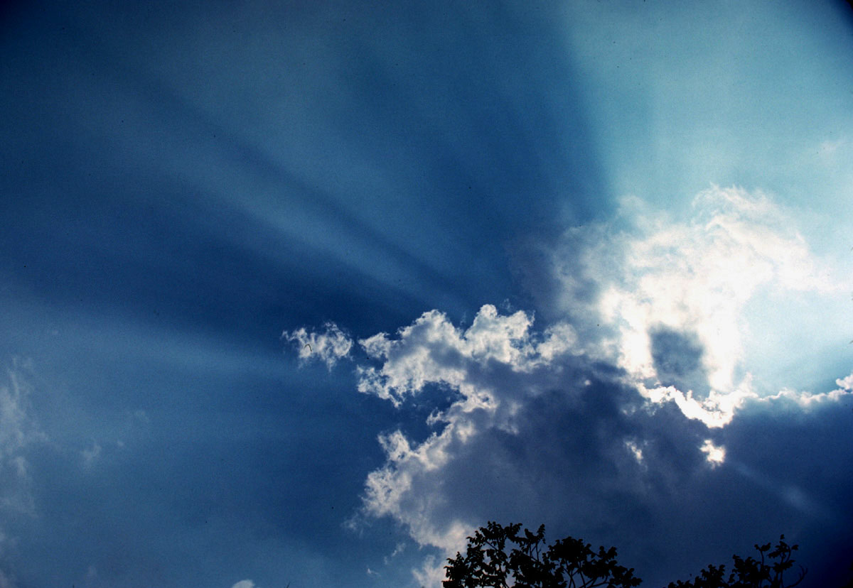 cloud shadow rays