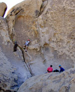 Joshua Tree 2003 N face Stirrup rock