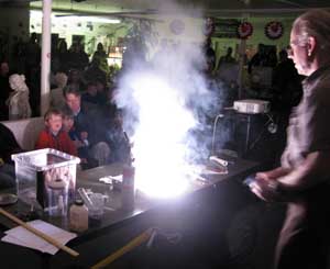 paul burns magnesium in a block of Dry Ice