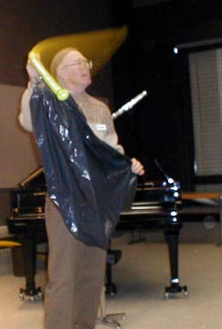 a flat bag whirly
