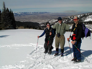 Near the Baldy Knoll Yurt Morresa, Glenn, Martin