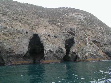 Anacapa Island caves