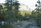 Campsite on the ridge East of Mt. Broderick.