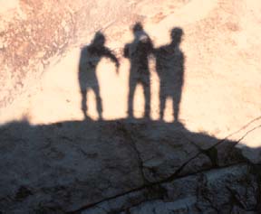 Sierra summit shadow © 1999