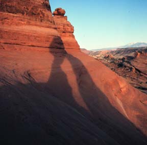shadow of delicate arch © 1999